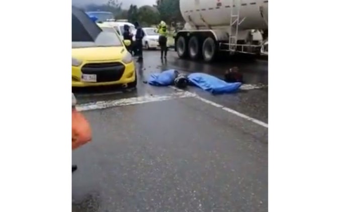 motociclistas muertos en accidentes en Bogotá