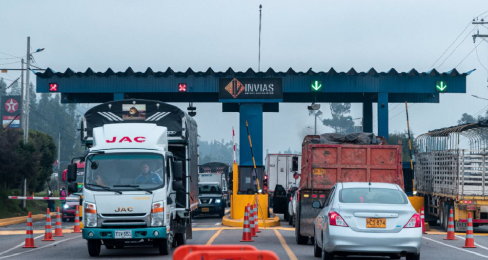 Tarifas de peajes de Cundinamarca