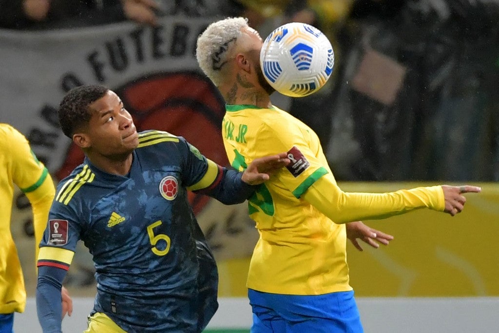 Neymar contra Colombia