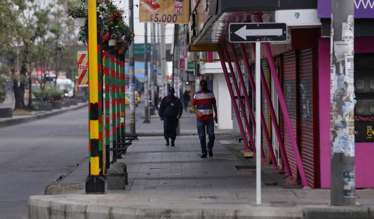 Uso de tapabocas en Bogotá es obligatorio por la pandemia de covid-19