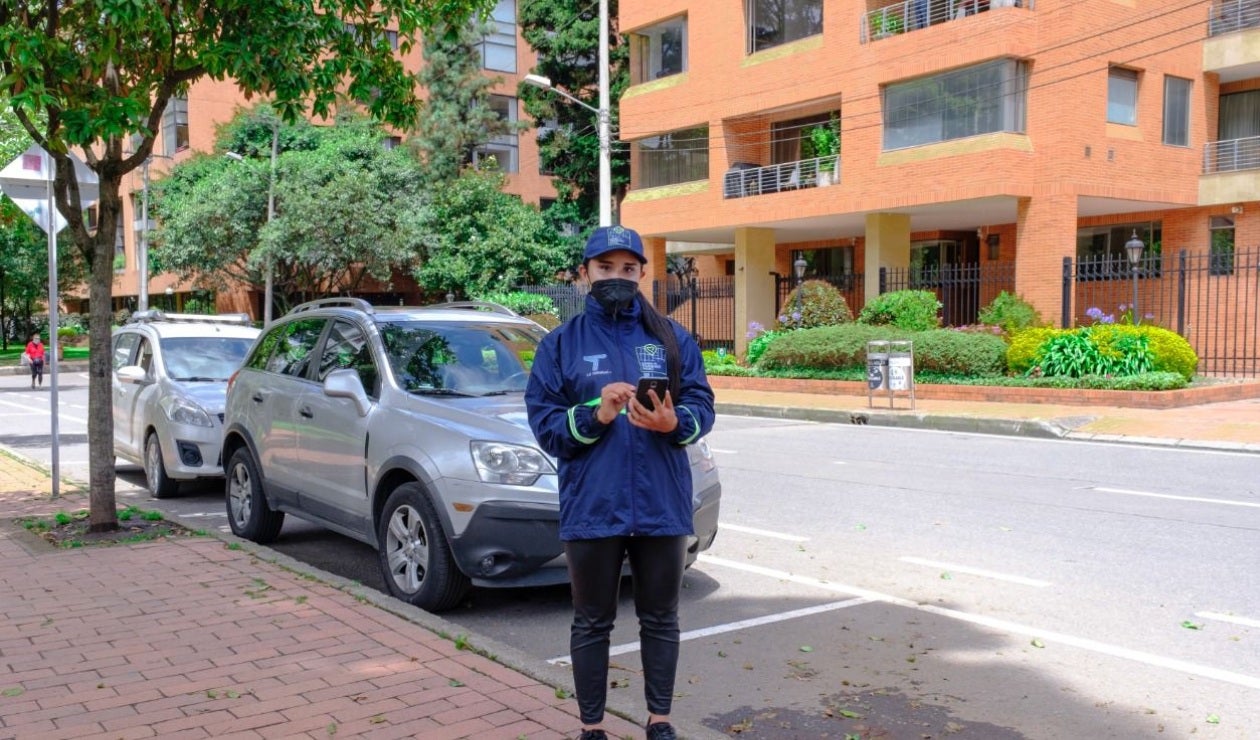 Podrá pagar a facilitadores en las zonas de parqueo pago en Bogotá