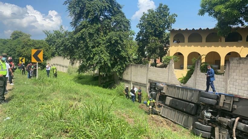 Accidente de Mr. Black y Yuranis León