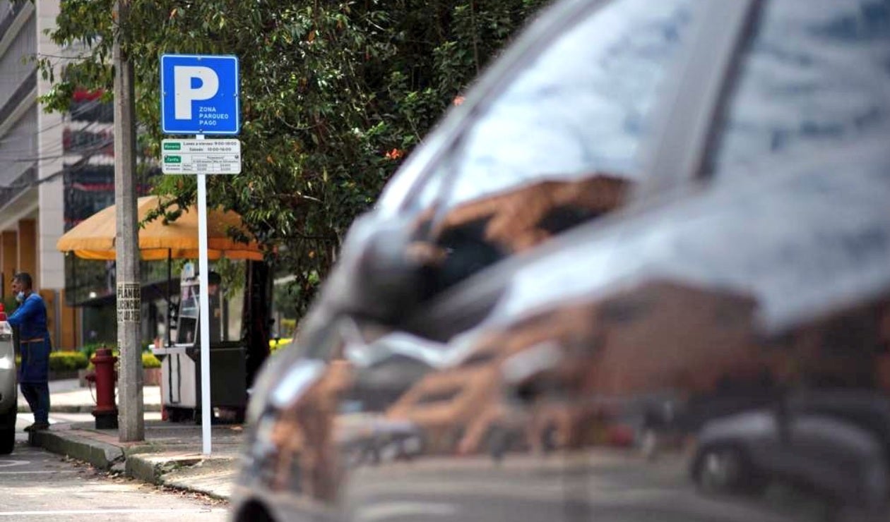 Zonas de parqueo pago en la ciudad de Bogotá