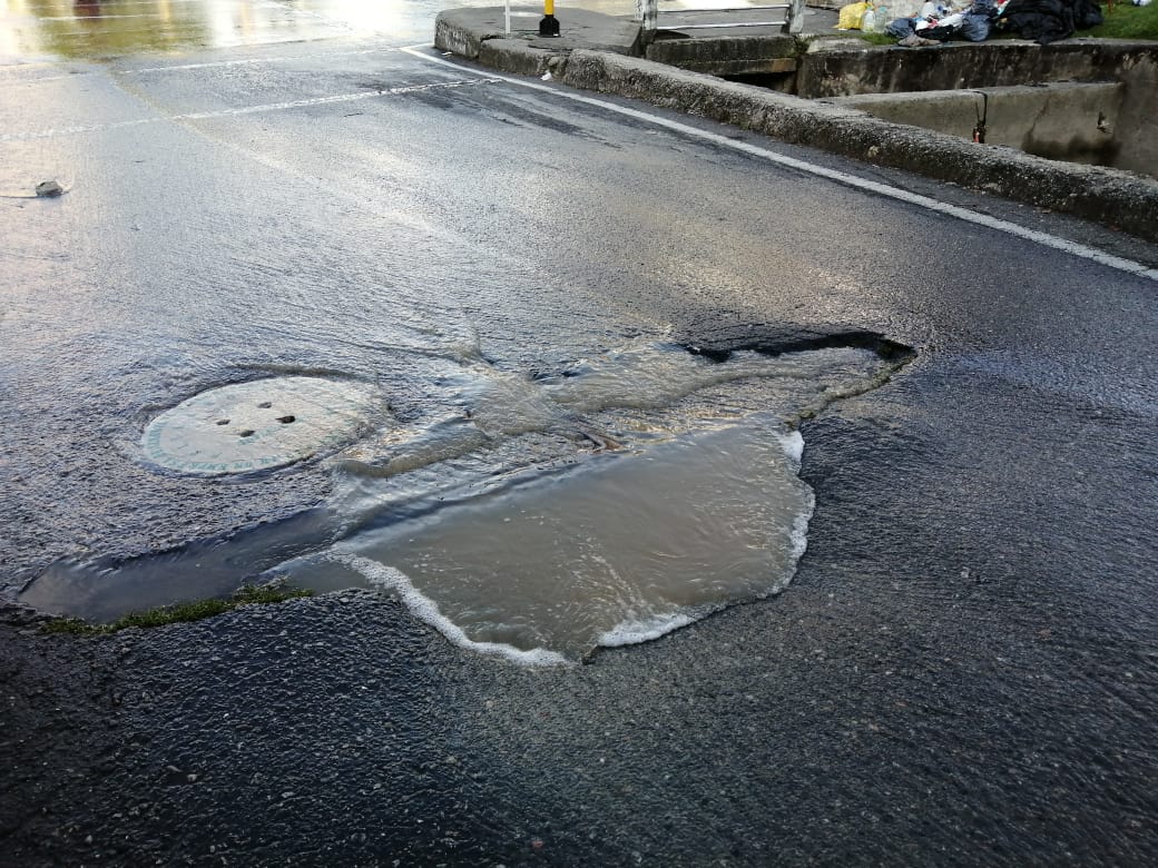 Huecos en Bogotá