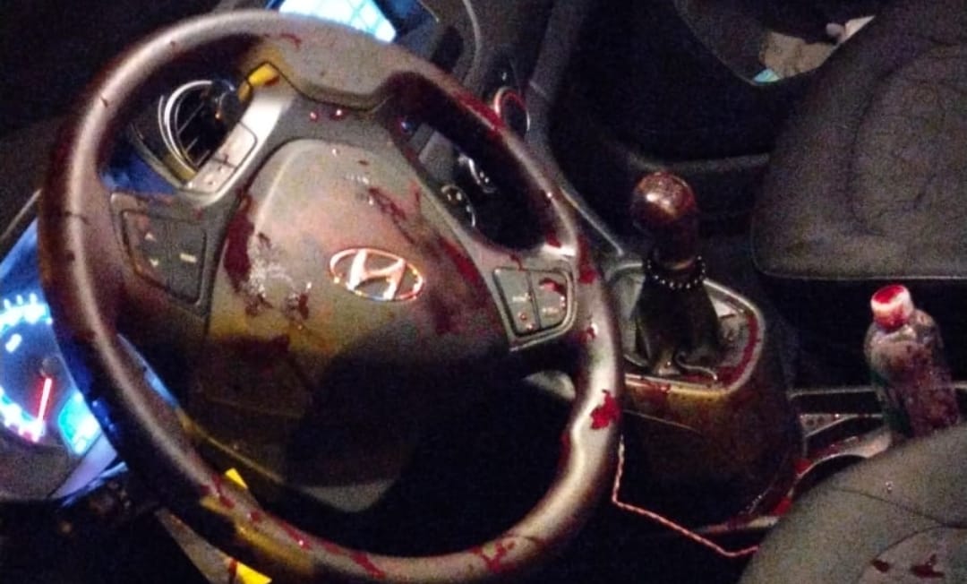 Taxista de Medellín sobrevivió a 24 puñaladas en un intento de hurto