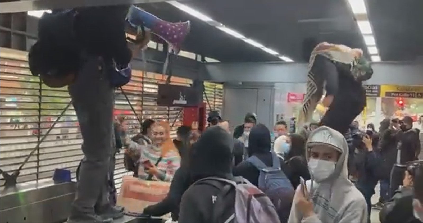 Colaton en estación de Marly