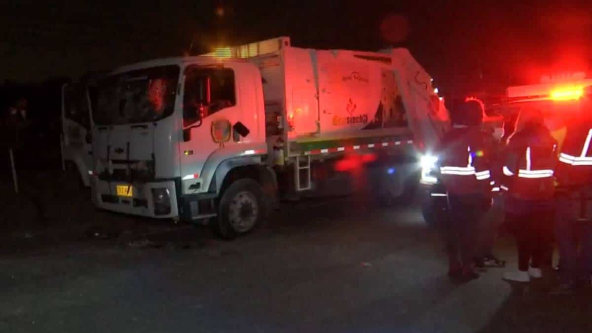 Conductor linchado en Bogotá