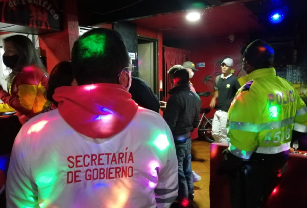 Operativos en Bogotá