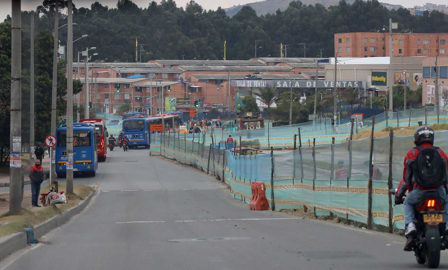 Avenida Caracas ampliación