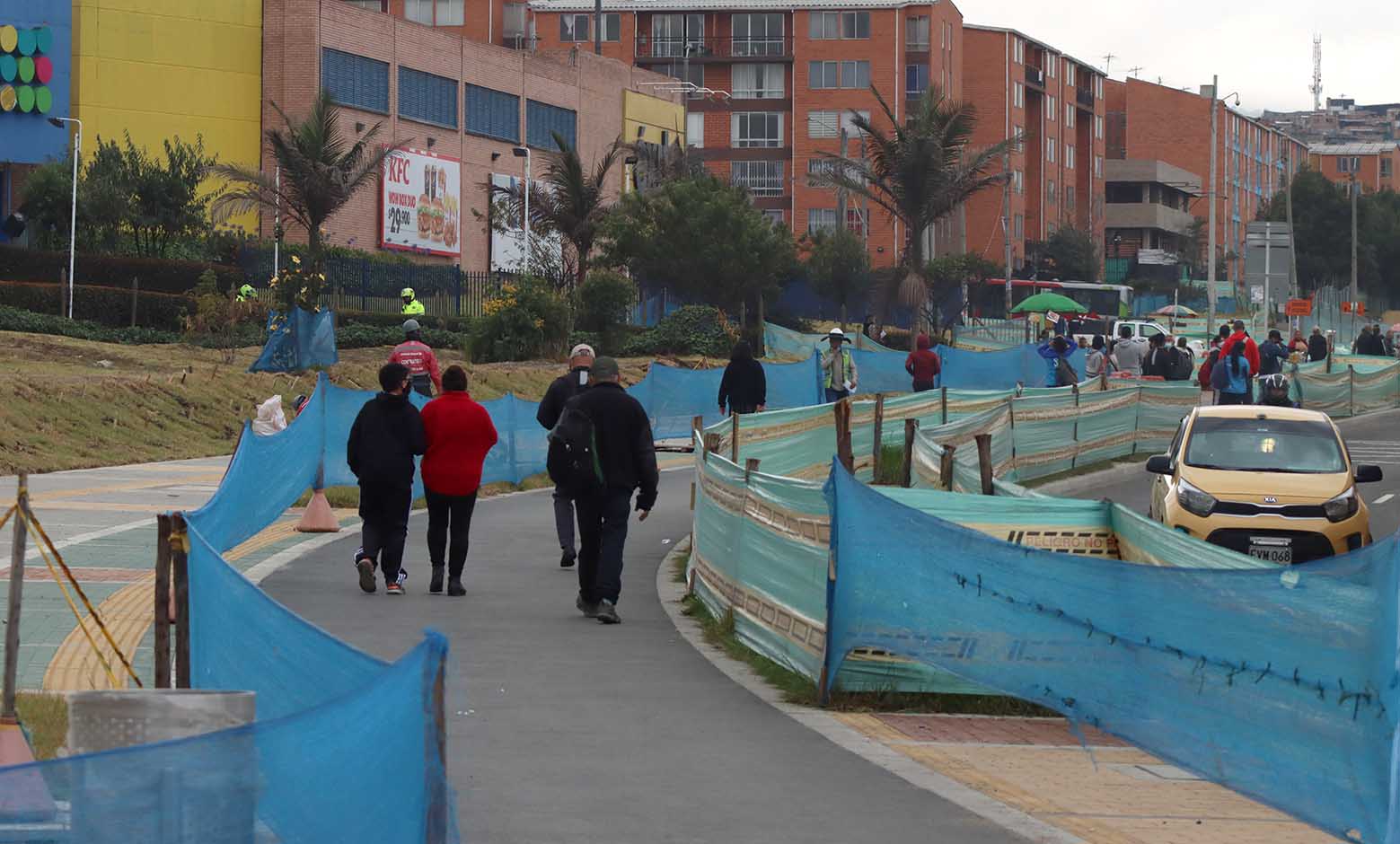 Avenida Caracas ampliación