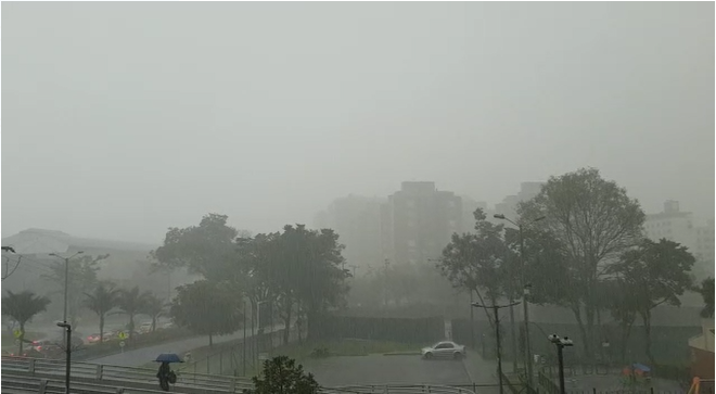 Lluvias en Bogotá