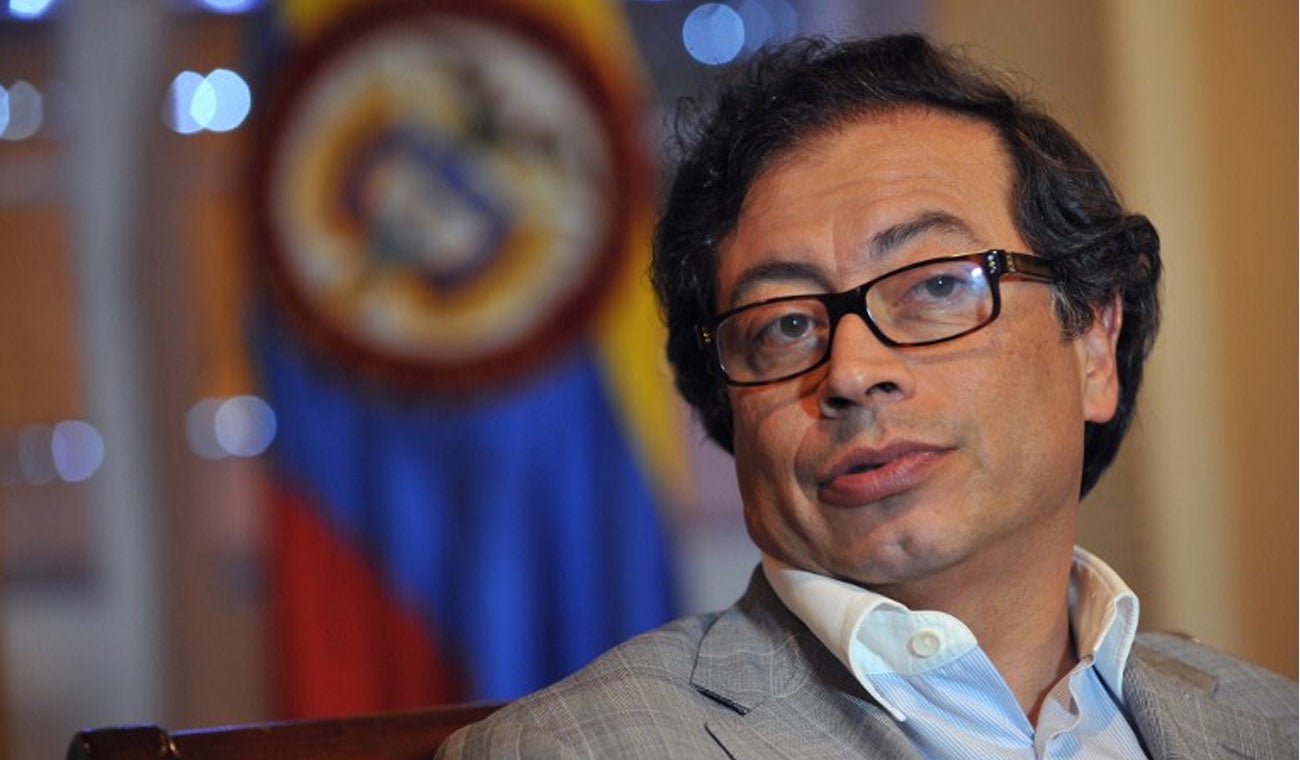 Senador y ex alcalde de Bogotá, Gustavo Petro.