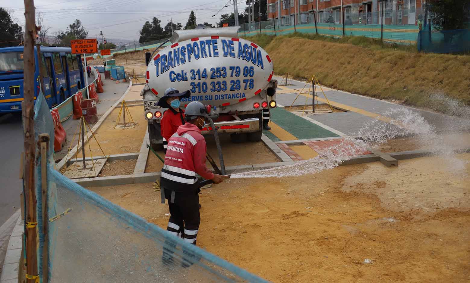 Avenida Caracas ampliación