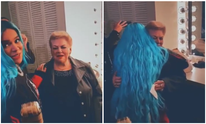 Karol G y Paquita la del barrio