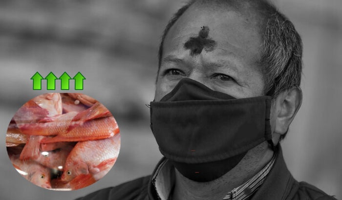 Se viene miércoles de ceniza y se dispara la venta de pescado