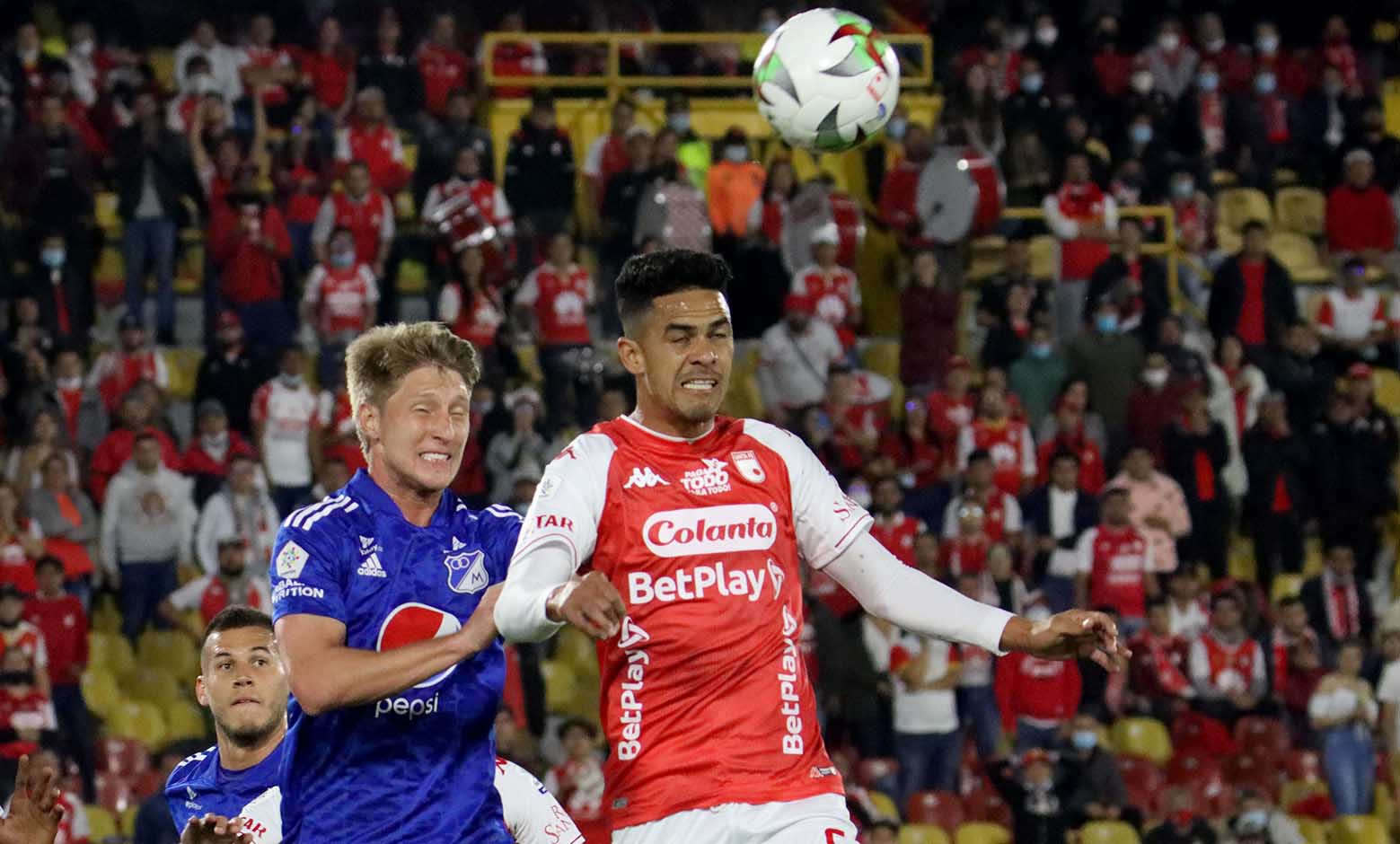 Santa Fe vs Millonarios, fecha 10 de la Liga Betplay