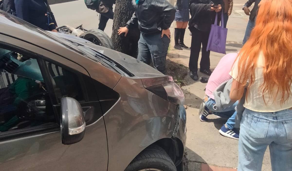 Dos personas salieron lesionadas