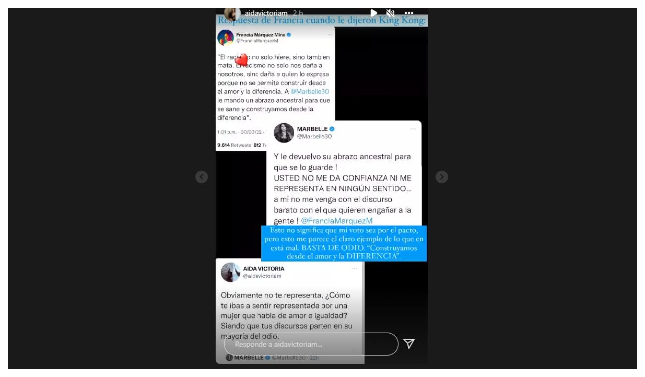 Aida Victroria y Marbelle