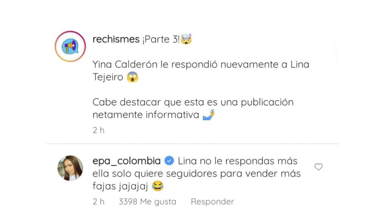 Epa Colombia contra Yina Calderón