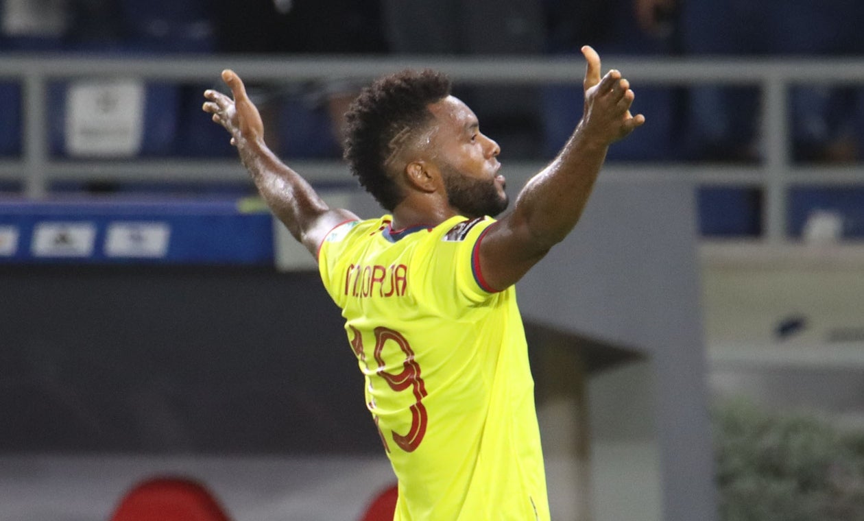 Gol de Borja en Selección Colombia