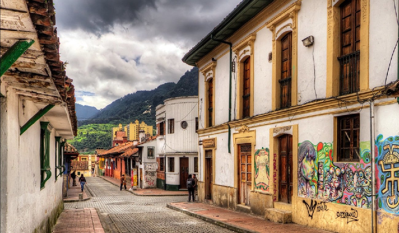 La Candelaria - Calles y casas coloniales