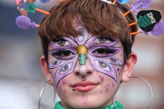 Movilizaciones 8 de marzo en Bogotá- Día de la Mujer