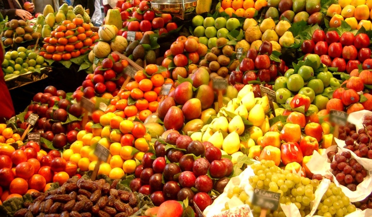 Precio de los alimentos en Bogotá