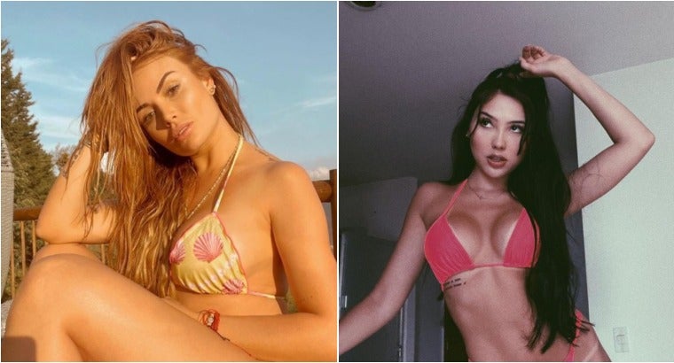 Sara Uribe y Aida Victoria