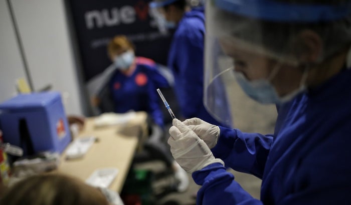 Vacunación contra el covid-19 en Bogotá