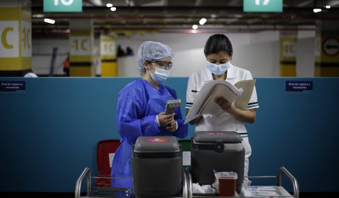 Vacunación contra el covid-19 en Bogotá