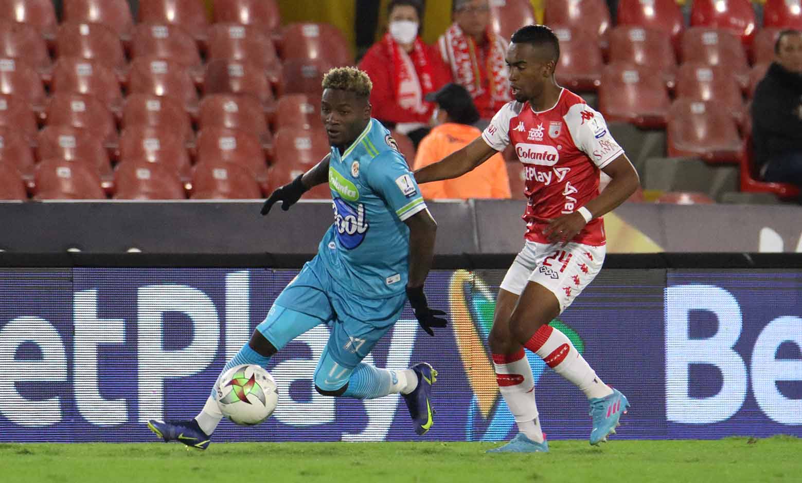 Santa Fe vs Jaguares; Liga Betplay 2022 fecha 18