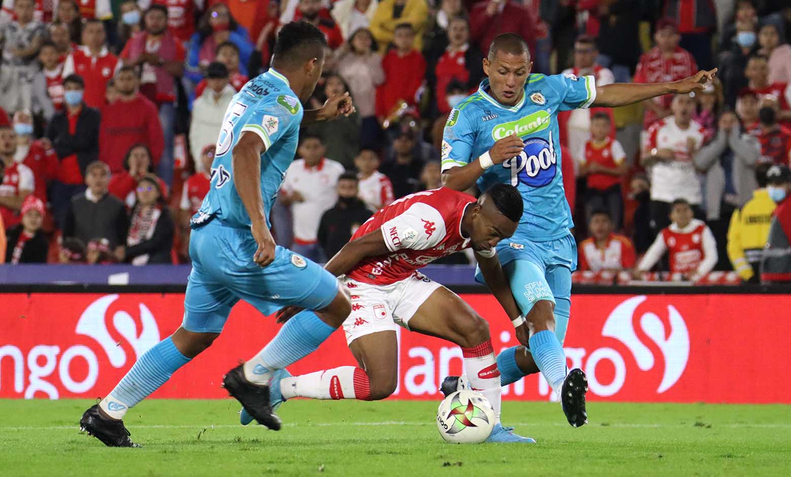 Santa Fe vs Jaguares; Liga Betplay 2022 fecha 18