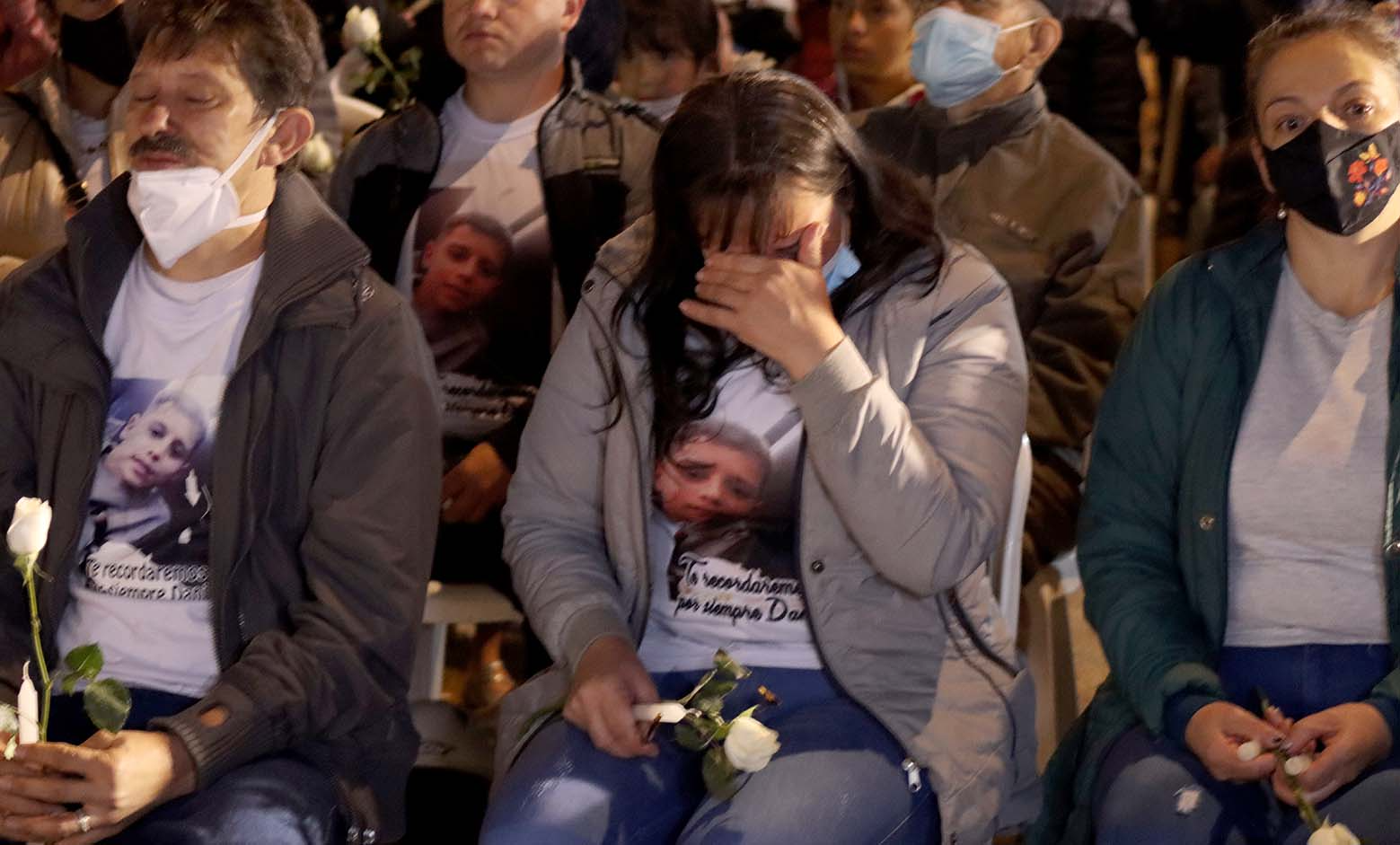 Homenaje tras atentado en CAI Arborizadora Alta