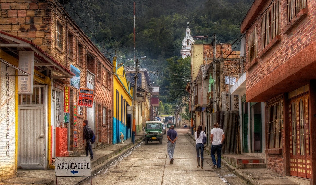 Calles de Choachí