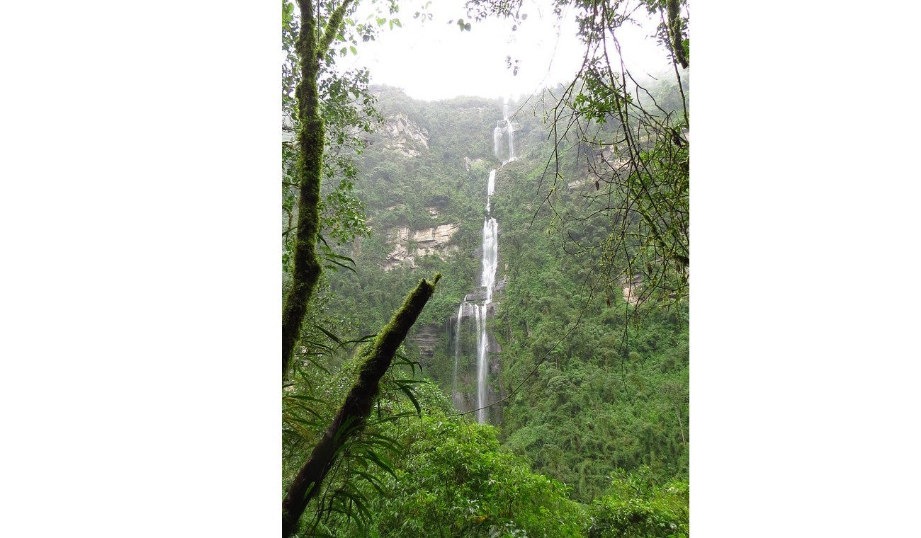 Cascada la chorrera Choachí