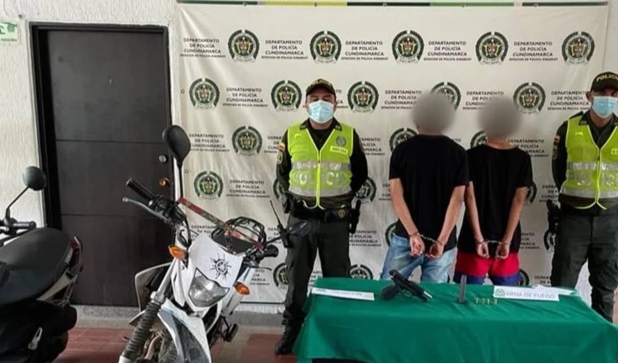 Ladrones de motos en Cundinamarca