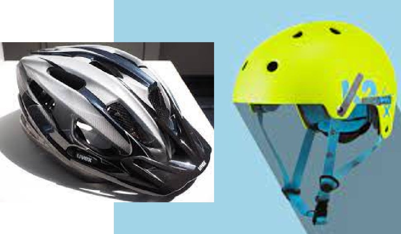 Diferencia entre casco de bicicleta y casco de patinaje