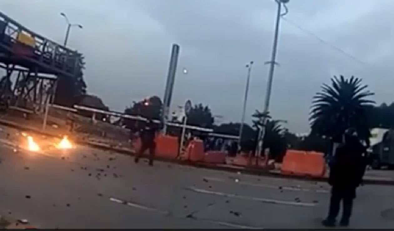 Enfrentamientos en la U. Nacional