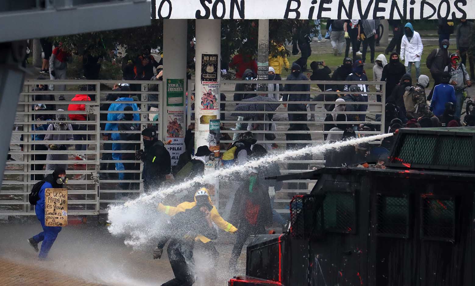 Marchas - Manifestaciones en Bogotá - 28 de abril