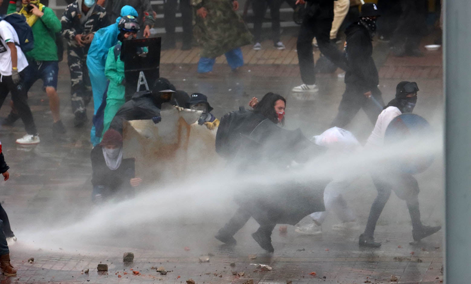 Marchas - Manifestaciones en Bogotá - 28 de abril