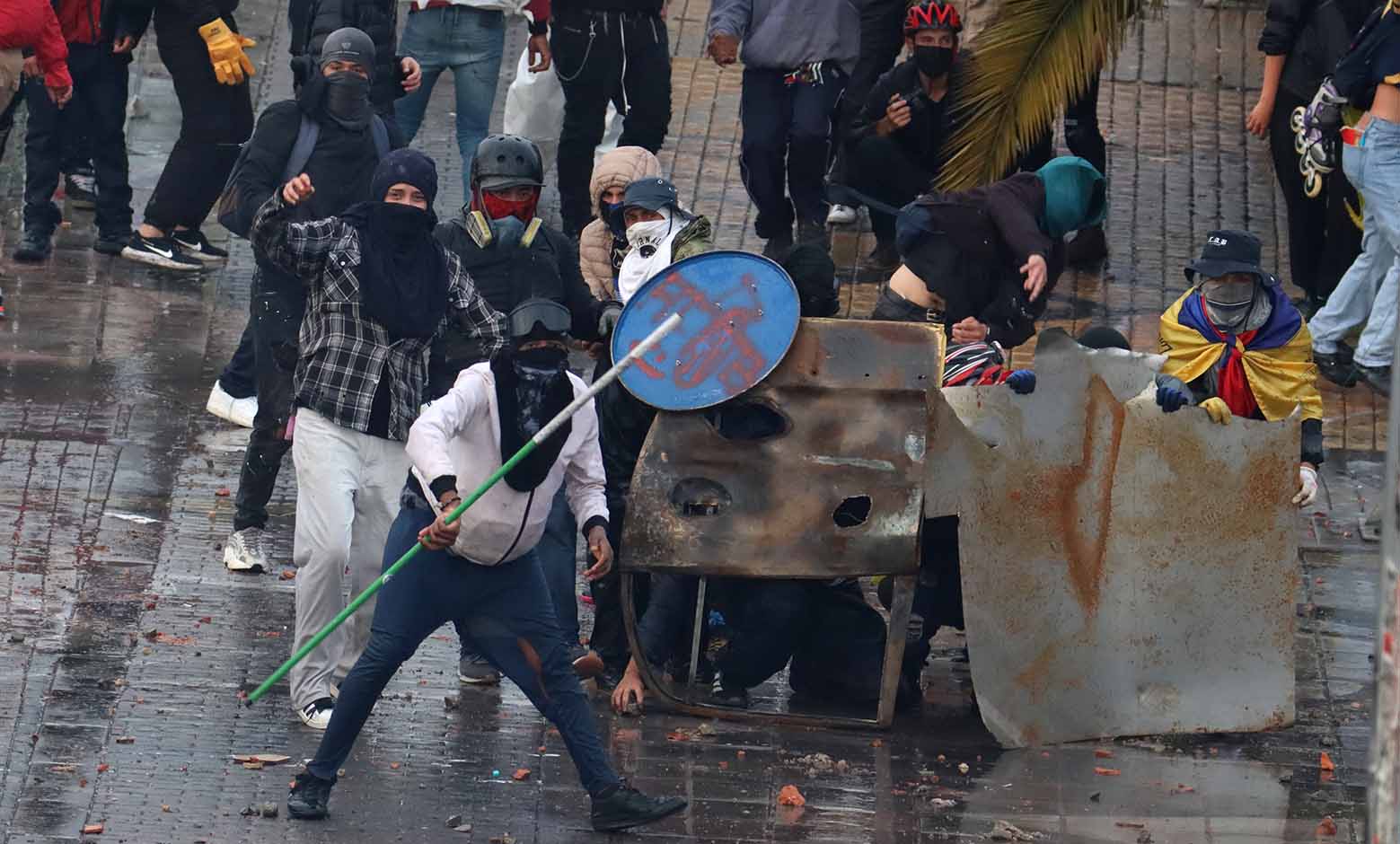 Marchas - Manifestaciones en Bogotá - 28 de abril