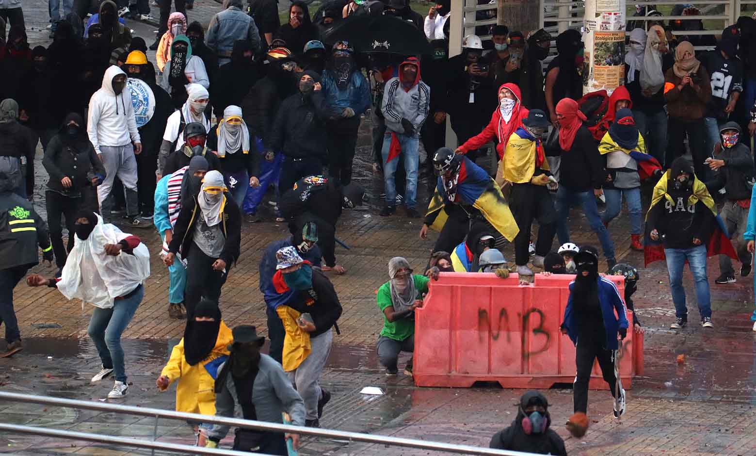 Marchas - Manifestaciones en Bogotá - 28 de abril