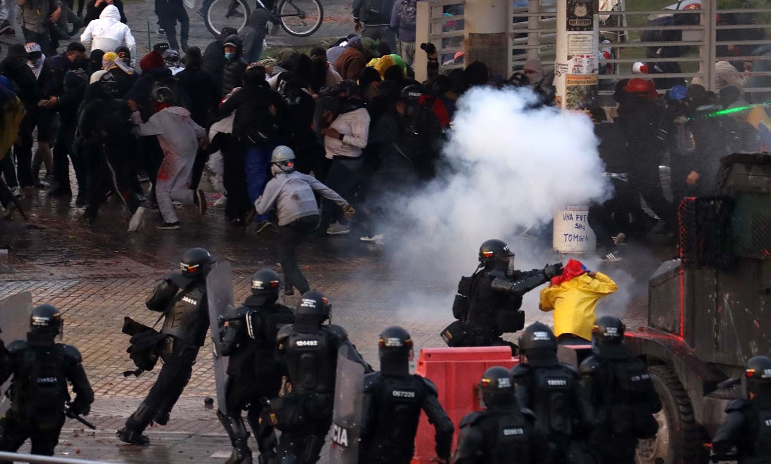Marchas - Manifestaciones en Bogotá - 28 de abril