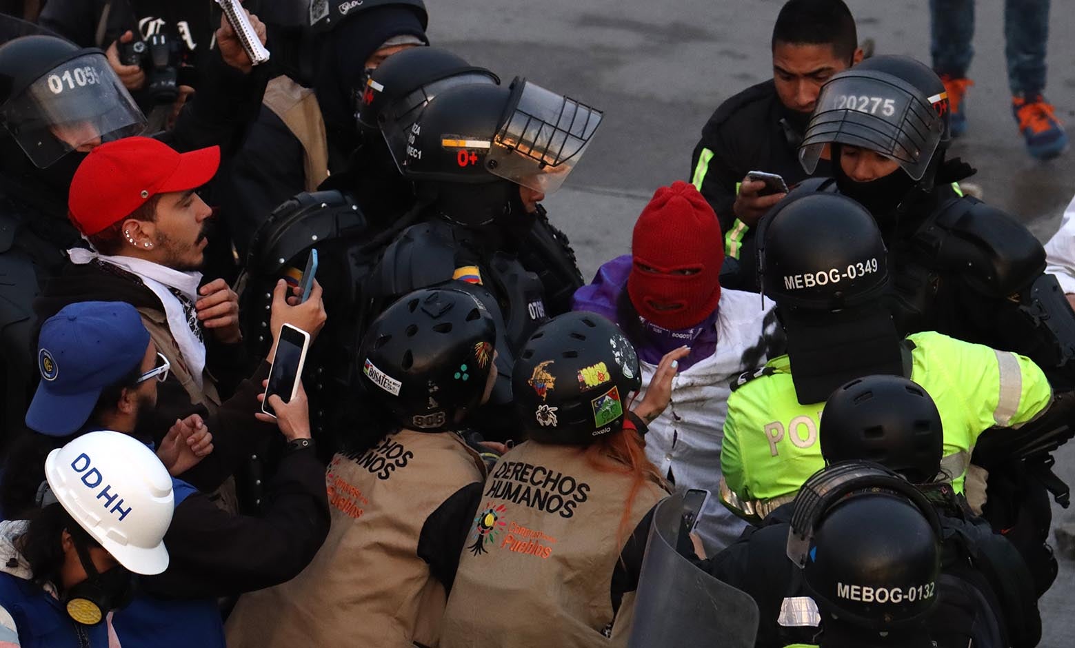 Marchas en Bogotá - 28 de abril