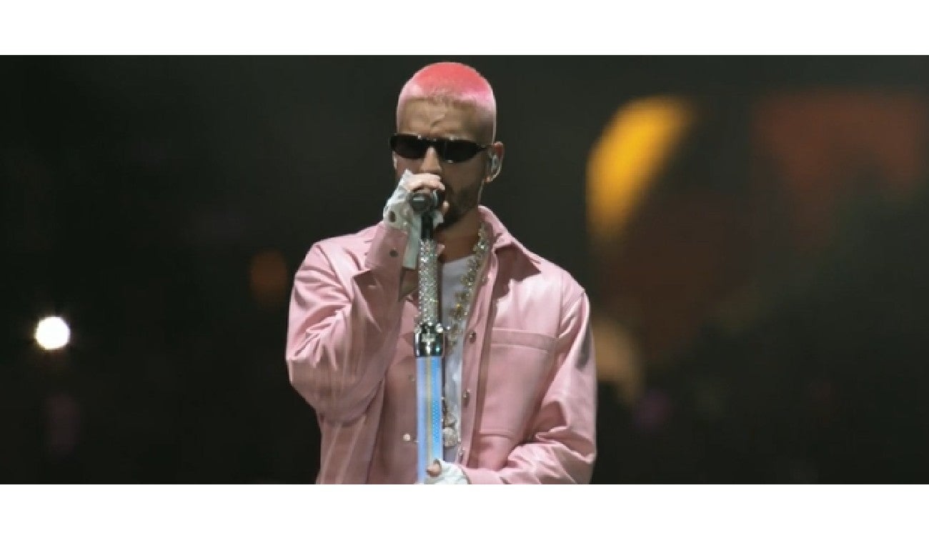 Maluma en Medallo en el mapa