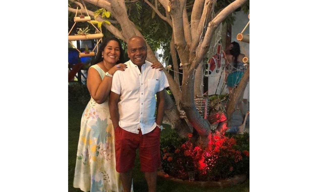 Miguel Morales y su esposa Nebis Troya