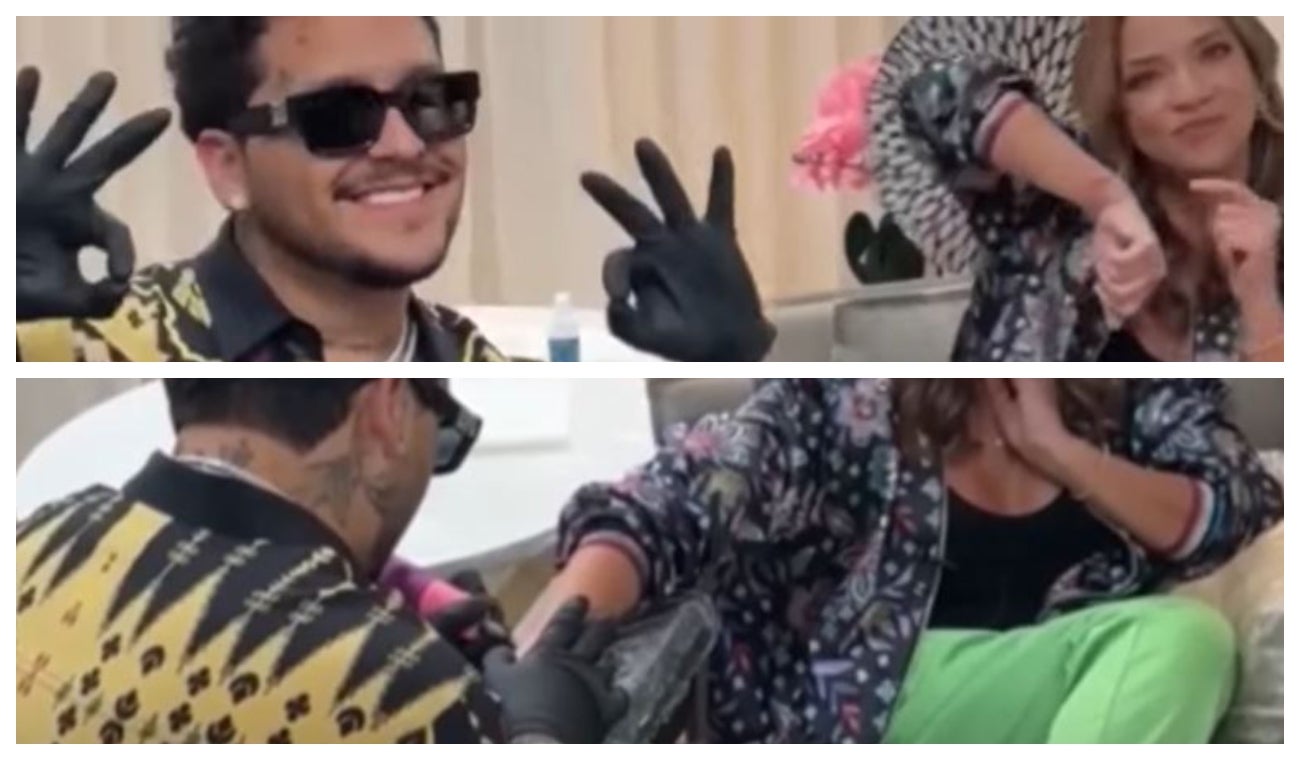 Nodal tatua a Adamari Lopez