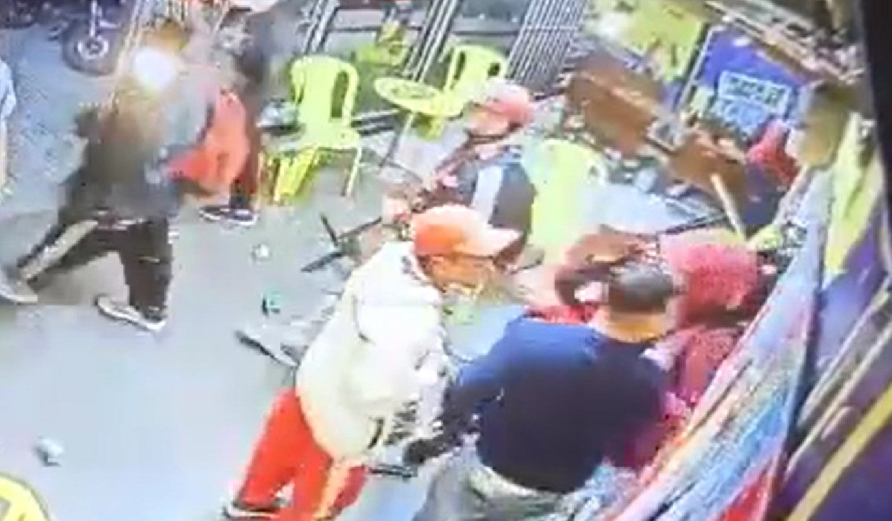 Pelea entre hinchas de Millos y Santa Fe