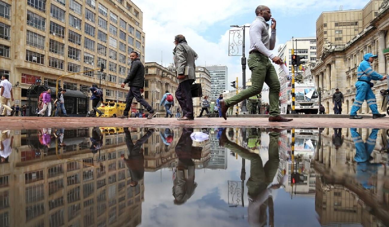 Temporada de lluvias en Bogotá