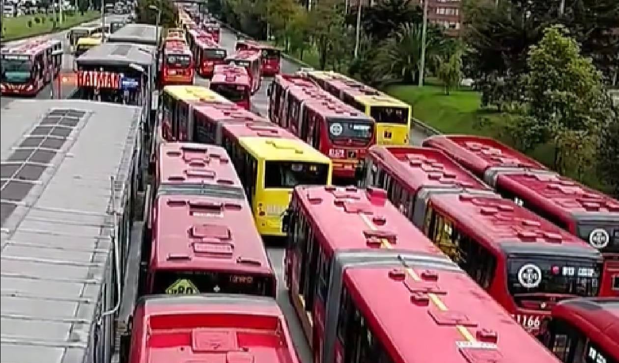 Manifestaciones en Bogotá